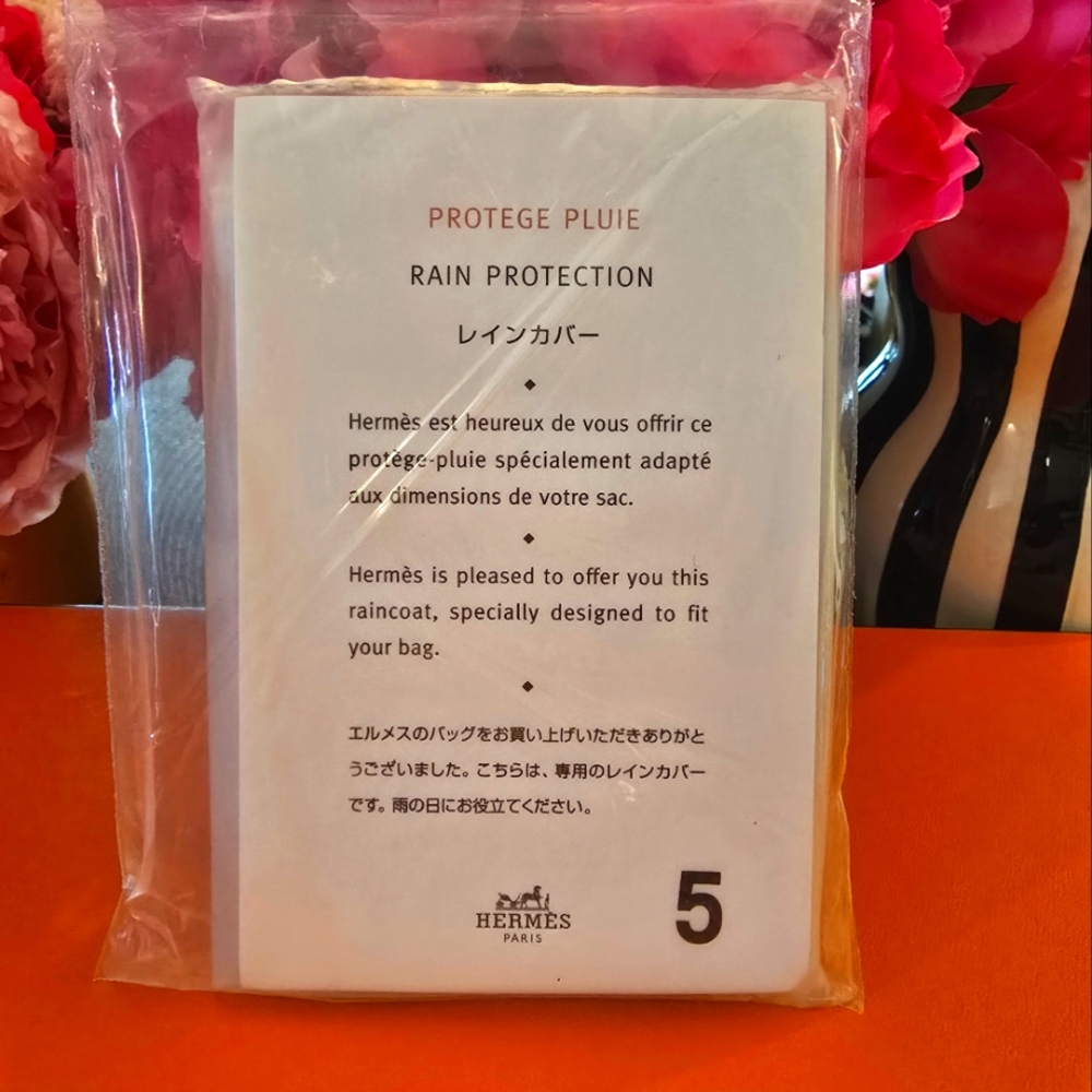 Hermès Rain Protection Cover